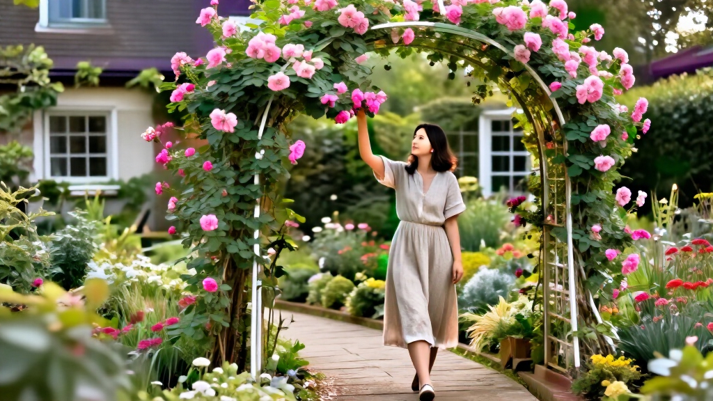 best rose garden arches
