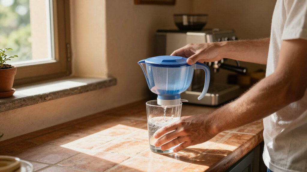 water filter pitcher for espresso machine