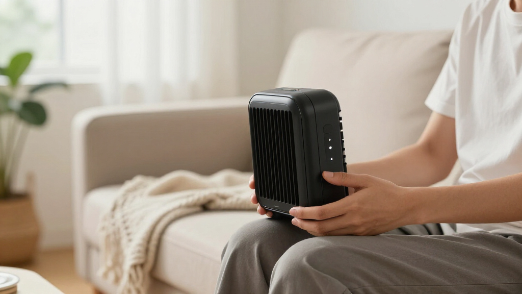 battery powered heater for emergency use