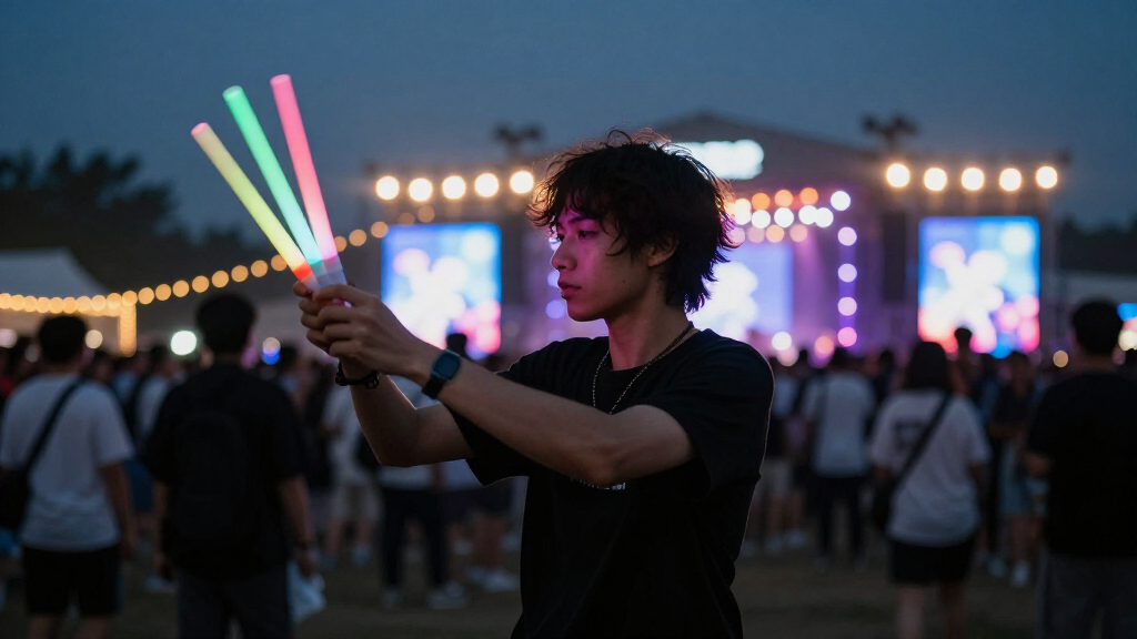 music festival glow stick sets