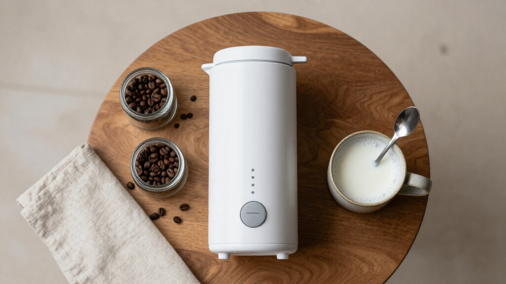 electric milk frother for coffee
