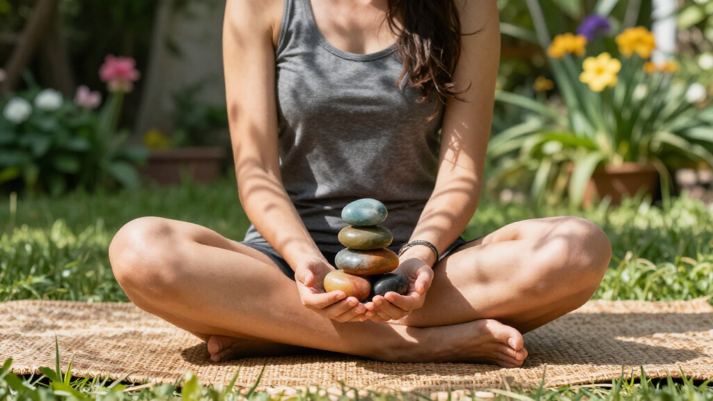 chakra balancing meditation stones
