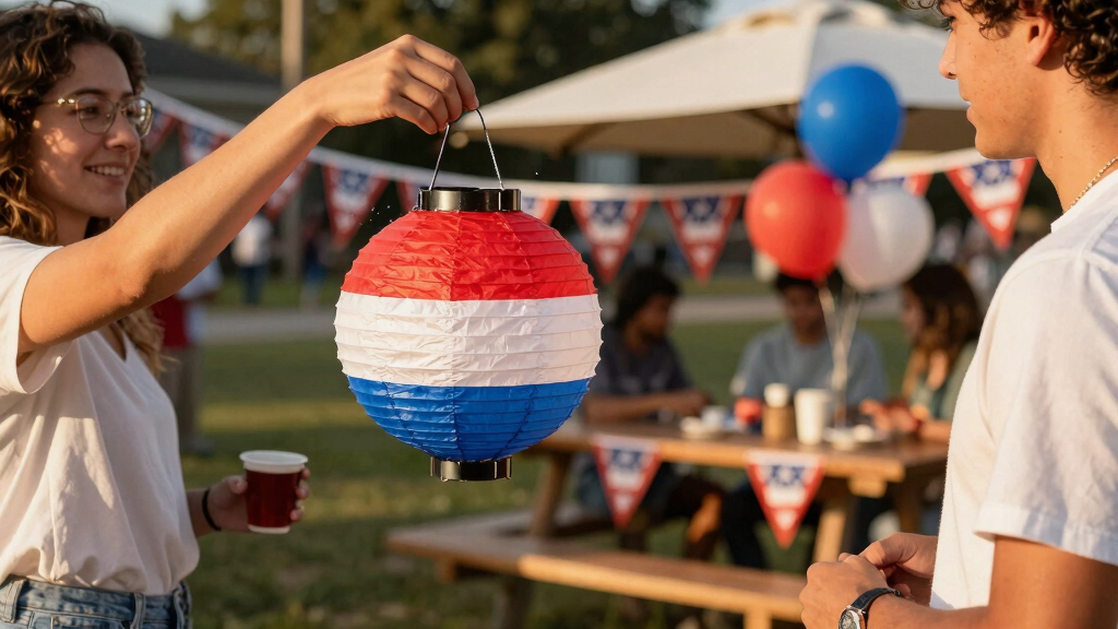 patriotic outdoor party supplies