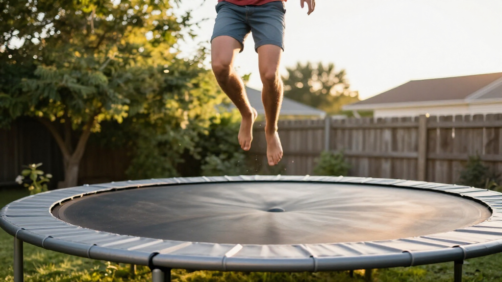premium fitness trampoline sets
