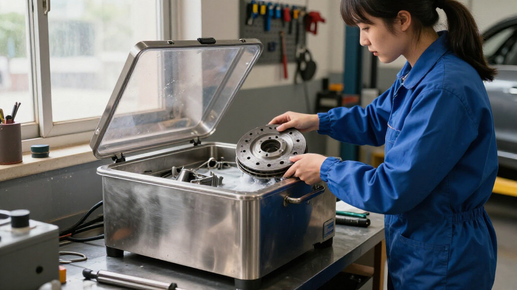large ultrasonic cleaner for automotive parts