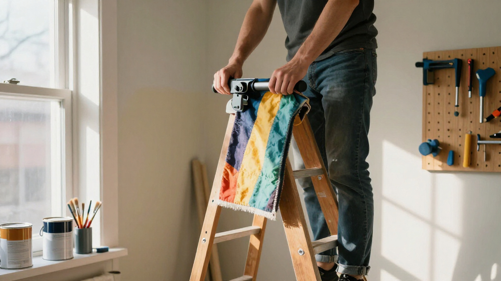 ladder stabilizer for painting