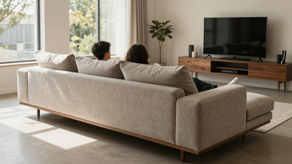 high end modular sofa for open living rooms