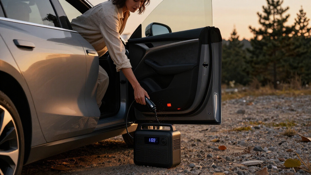 power station bundle with car charger