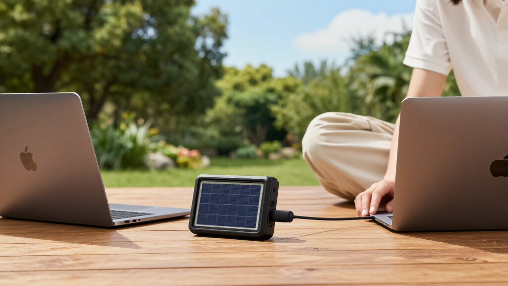 solar-powered laptop chargers
