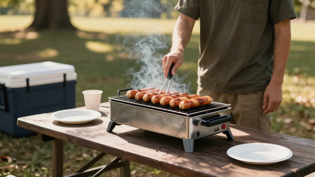 portable tailgating grills