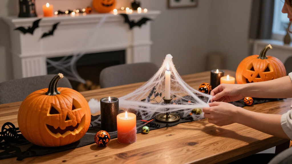 Halloween themed home decor
