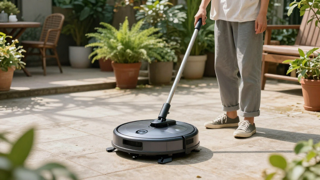 robotic mops with auto cleaning base