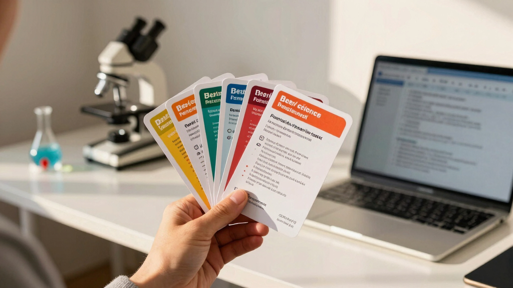 science reference flashcards