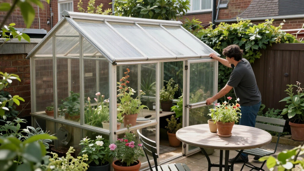 best lean to greenhouse for small patios