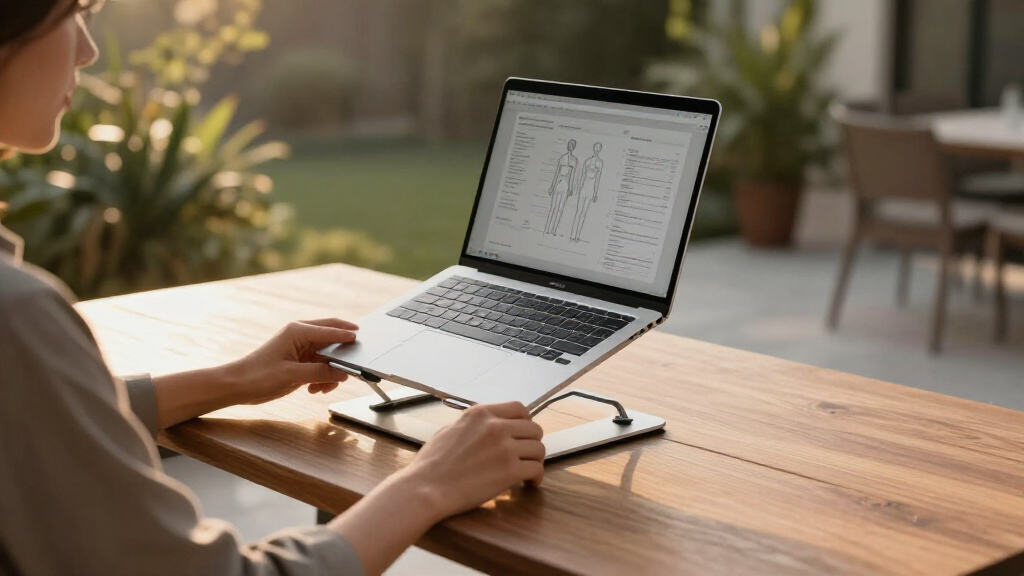 ergonomic laptop stands