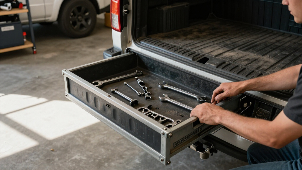 truck bed storage drawers
