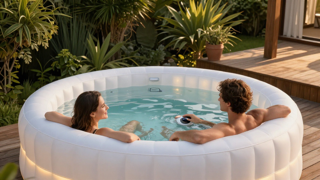 premium inflatable hot tub