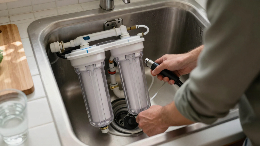 under sink reverse osmosis water filter system