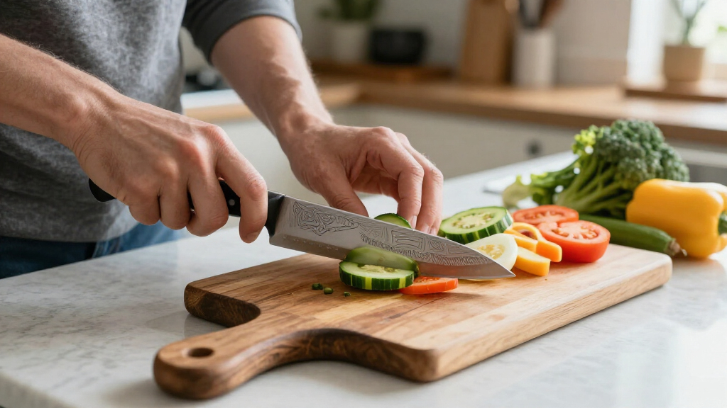damascus knives for kitchen