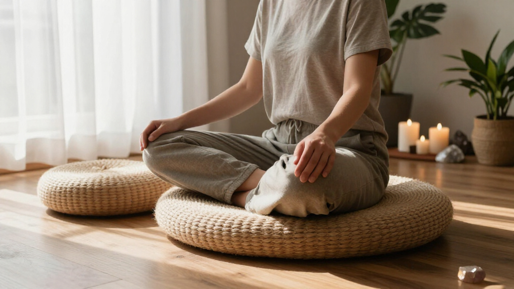 meditation cushion set