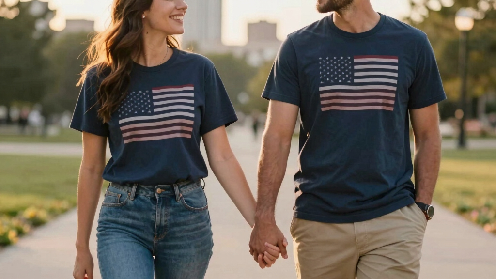 couples matching patriotic apparel