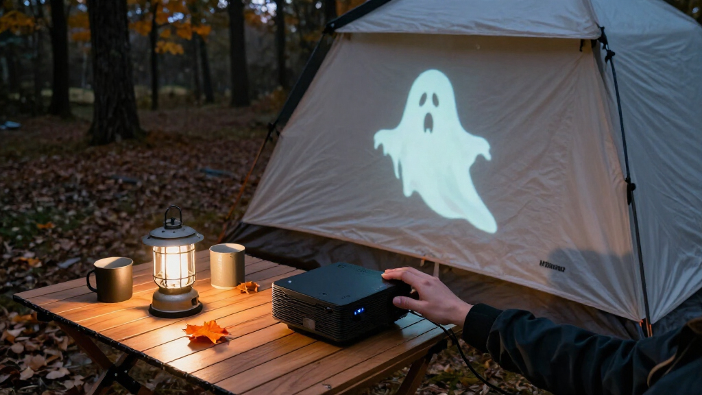 Halloween portable projectors