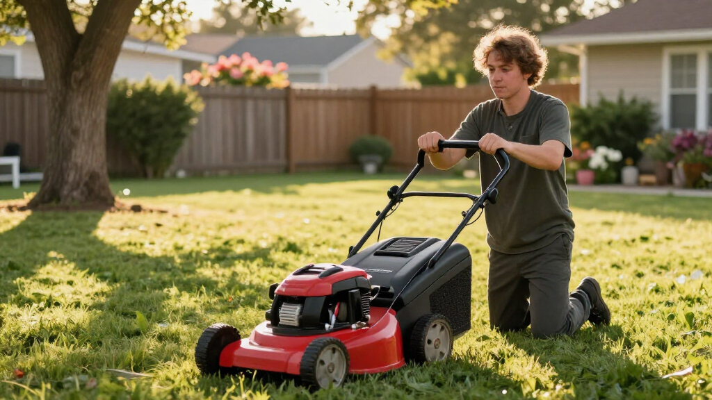time to buy lawn mower
