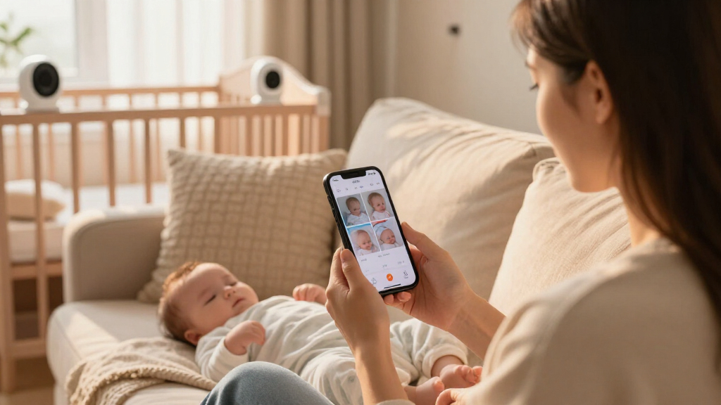 video baby monitors with dual cameras