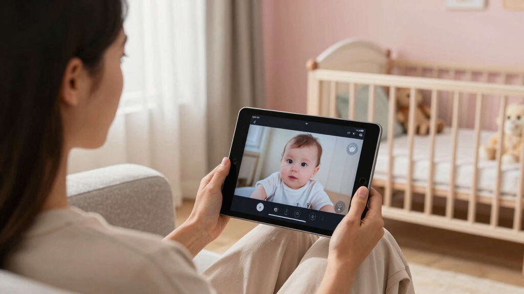 best baby monitor with split screen