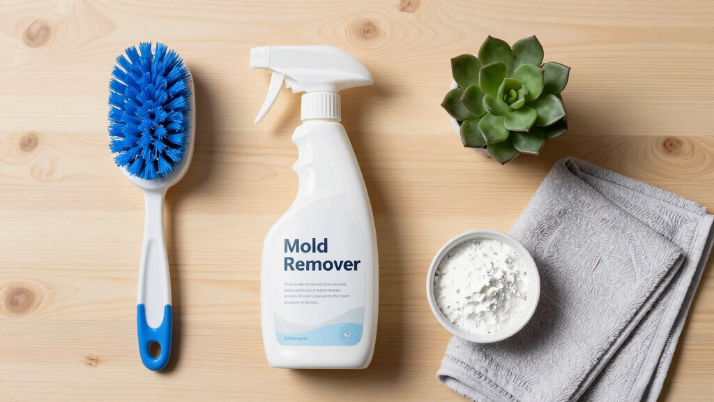 how to remove mold from grout