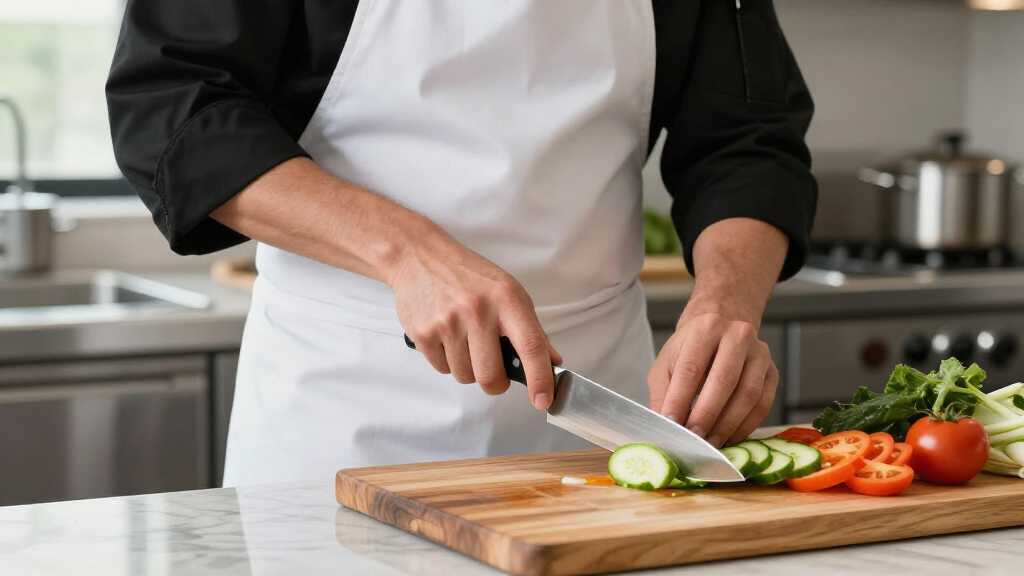 stainless steel chef knives
