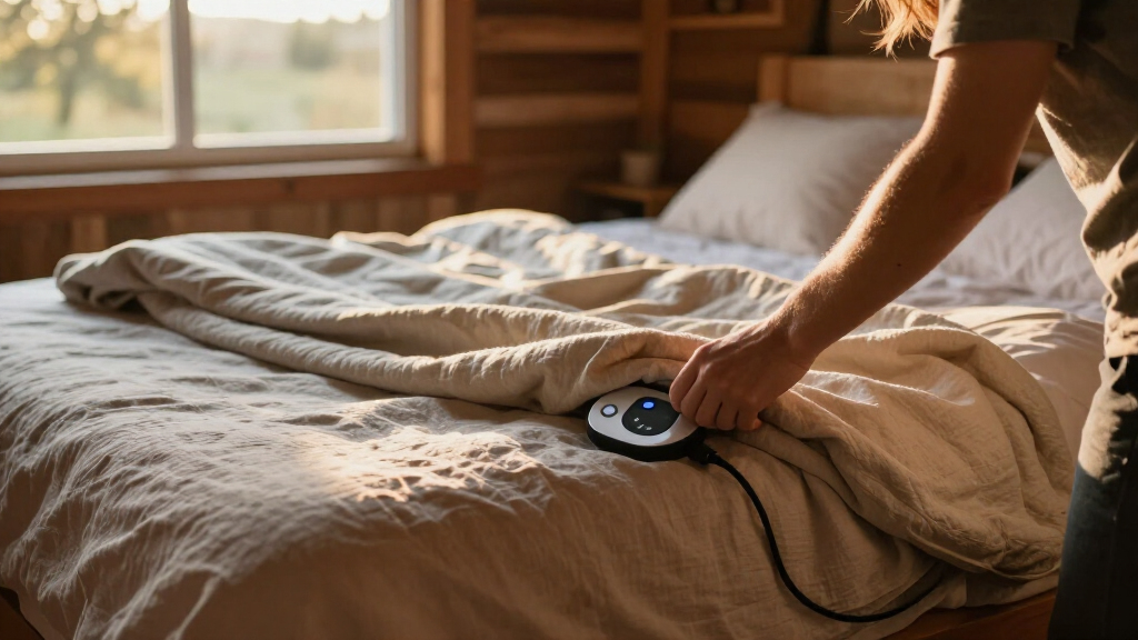 electric blanket king size dual control
