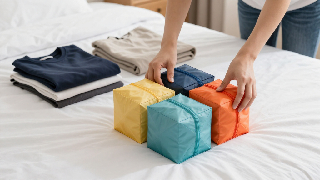 packing cubes for organization