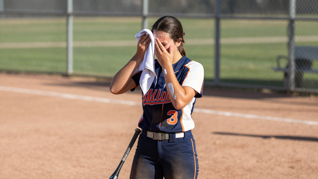 sunscreen for softball players sweatproof