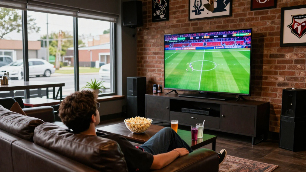 top rated mini led tv for sports bars at home