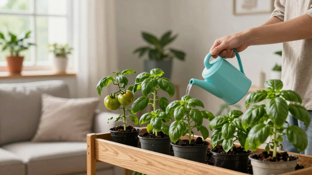 best indoor garden for year round produce
