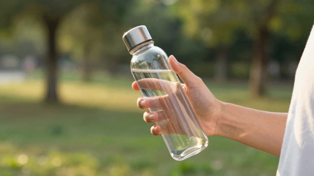 glass water bottles