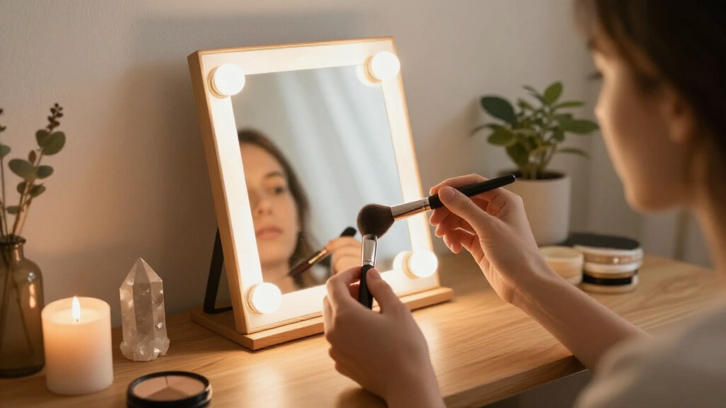makeup mirrors with lights