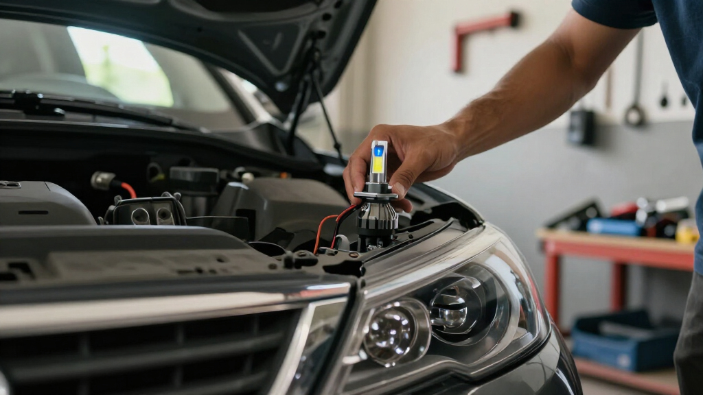 automotive LED headlight bulbs