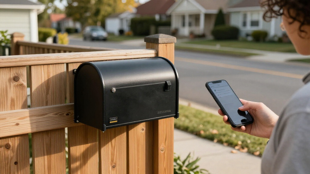 smart mailbox with app notifications