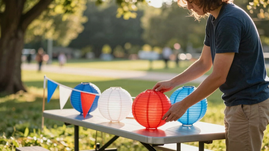 patriotic outdoor party supplies