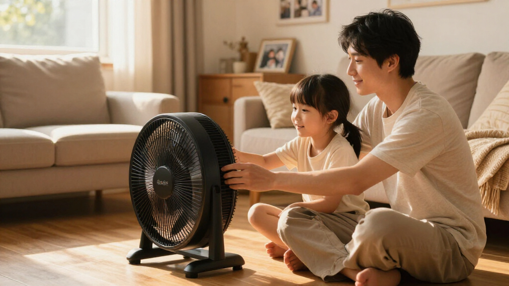 fan heater with tip over protection
