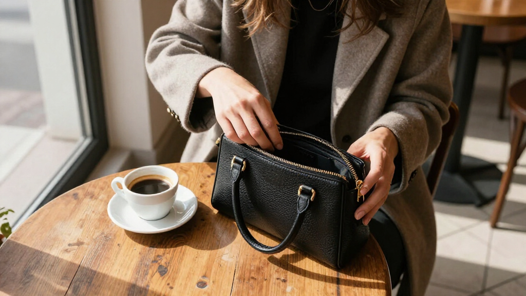 best luxury black handbags