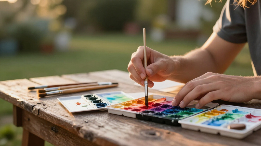 art supplies and crafting kits