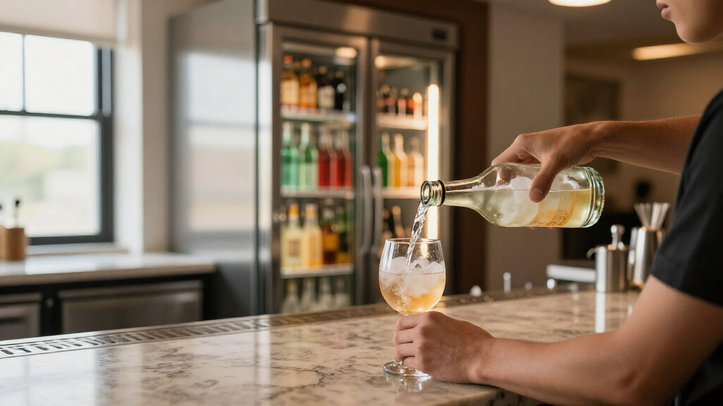 beverage refrigerator for home bar
