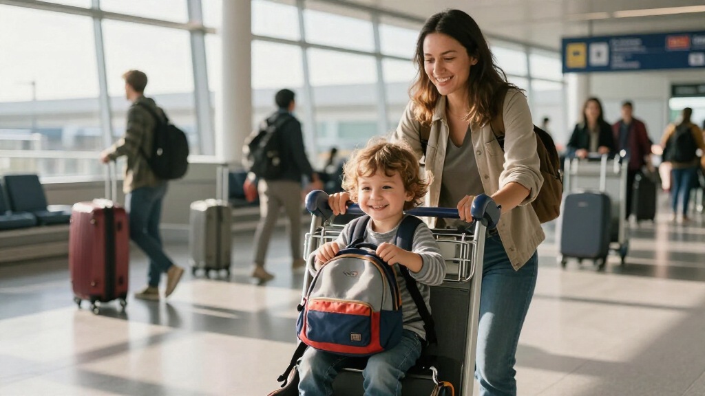 ride on airport baggage cart for toddlers