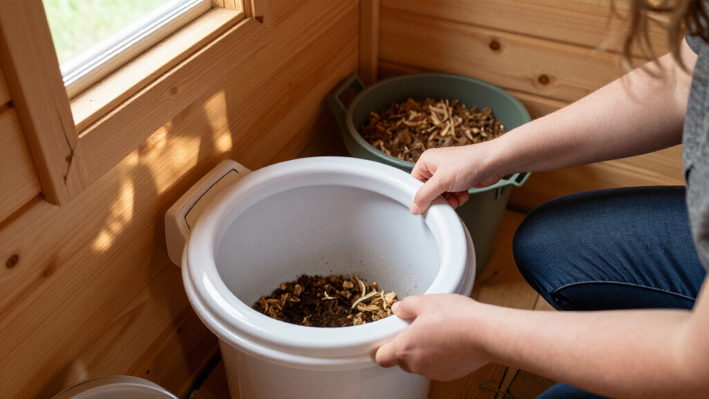 composting toilet for tiny house