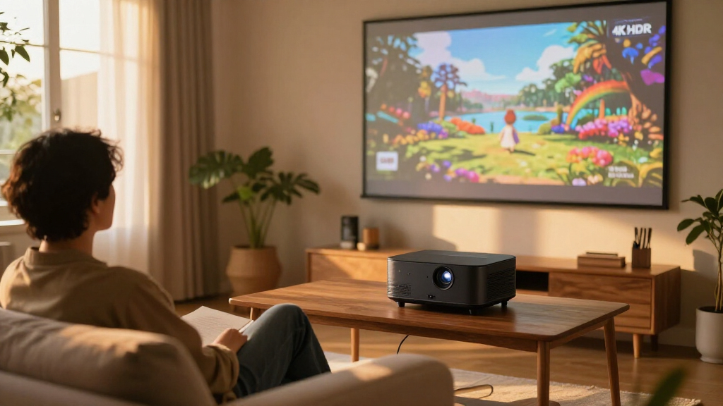 home theater projectors 4k hdr