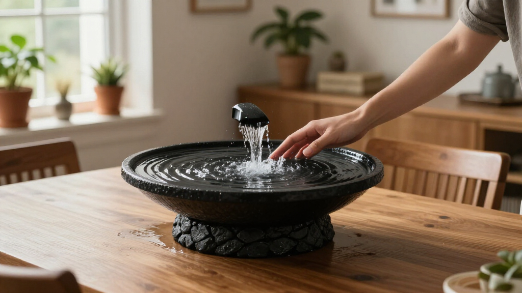 best tabletop waterfall fountain premium