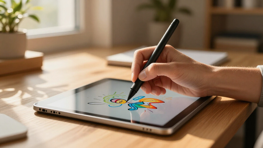 stylus pen for drawing on tablet